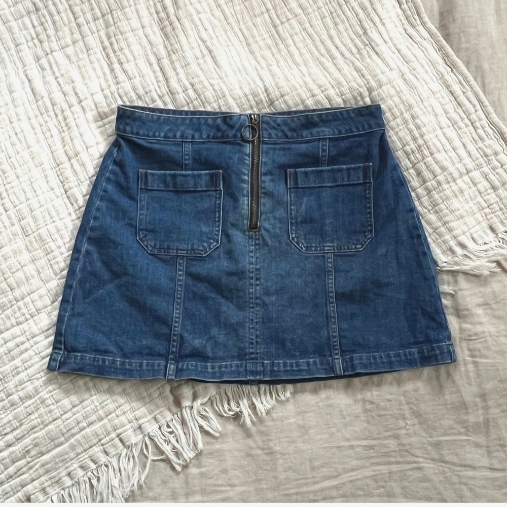 Madewell Denim Mini Skirt